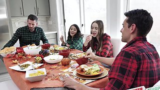 Jasmine and Naomi's luscious locks conceal the best blowjobs ever