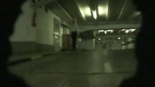 Blonde Secretary From Germany Got to Play with Her Pussy in Car