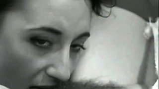 StrapOn Lesbian with big boobs fucks her blonde sexy GF