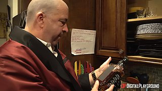 Xander Corvus' Wet Latina Fantasy Ignites in Steamy Kitchen