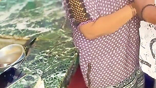Wife’s Friend Hardcore Sex in Kitchen Non-stop Nude Passion Hindi Video