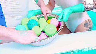 Tattooed Asshole Swallows Balls - Axel Abysse