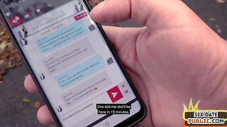 Nasty bigass cougar pussysmashed outdoor