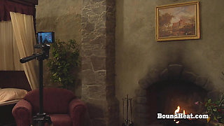 Hot Bubble Butt Lesbian Slave Undressed And Presented To Madame