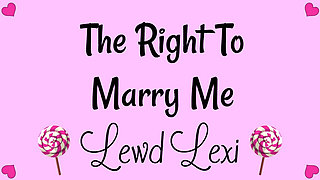 The Right to Marry Me Audio