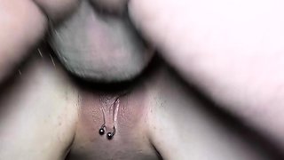 Skinny German cum slut at an amateur gangbang party