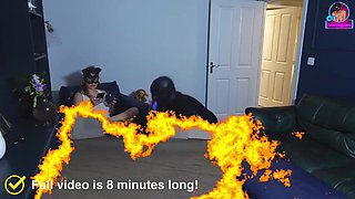 Amateur Female dom Pegging: Hooded Hubby in Innocence Sub Instructing