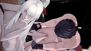 Wuthering Waves - Lucilla X Hiyuki FFM Sex -3d Hentai Animations