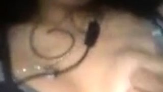 Skinny Asian Girl on a Video Call