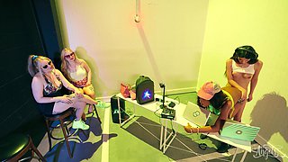 Eros Orisha's Wild Raver Passion in Bathroom Heat