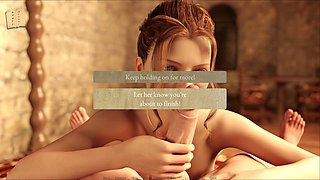 Steamy stories with inexperienced characters in a visual novel