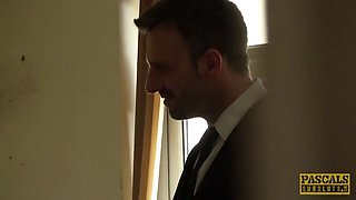 Uk escort Skyler Mckay wants to eat cum after rough porn