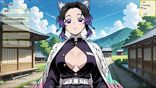 Hentai Hustle - Fucking Shinobu's Pink Pussy from Demon Slayer