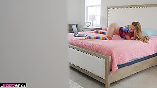 The young, -Censored- stepsister, Lana Sharapova, has an undeniable desire for her brother