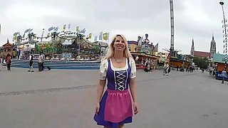 Sexy german latex dirndl sluts - I'm wearing a sexy latex flutter-apron dirndl