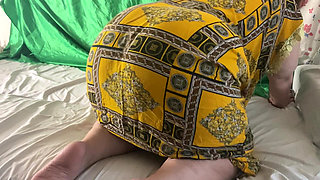 Married Wife Invites African Man for a Massage at Her House. BBC MILF