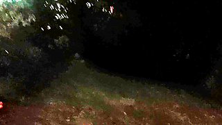 First time public sloppy blowjob, deepthroat, swallows cum