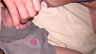 Step sister wants to play with my dick and it wakes me up