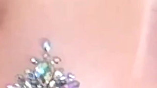 Amazingly Beautiful Hot Blonde Raver Girl Direct From Edm Festival Gives an Intensive Handjob