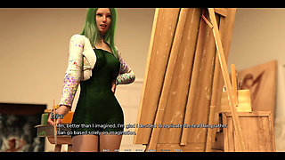 Taboo University - Green Haired Feminist Begs Me to Skull Fuck Her with My Big White Cock