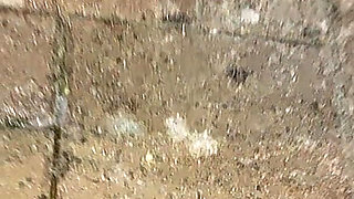 Kinky Mature Blonde Pisses Outdoors in Sexy Latex