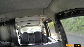 Fake cab - huge Big Tits and a fabulous unshaved mexican vagina