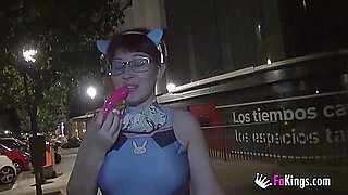 Free Public Blowjobs From Breasty Teen 18+ Meraki In The Street