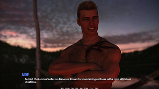 Dominos Beach 12: Riley's Blindfold Massage on John W/ Rebels