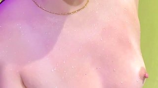 Teen Cute Italian Brunette Solo At