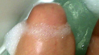 Pregnant Belly and Hairypussypov in Bath