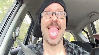 PENIS SEX with daddy Exposing dong mastubate cock with his sensitive nipples