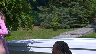 Eva Barbie Gets Rough BBC Anal Outdoors