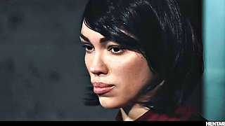 Resident Evil Parody - Ada Wong All The Way Through Bursting with CUM