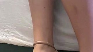 Amateur Foot Fetish Girlfriend Sucks and gives a Footjob