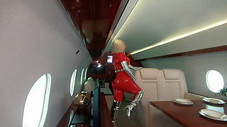 Backstage From Photosession, 4 Catsuits and Fly Jet Photoshoot