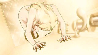 Female orgasm dirt with graceful best girl from Hentai Universe