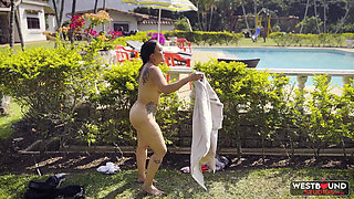 Hot Latina Sofia Ruiz Fucks Ex-convict Stepbrother and Horny Stepfather