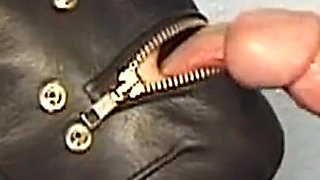 Masked Cougar Serves Multiple Robed Men Eagerly
