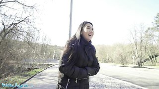 Charming Erik Everhard and Alina Li's real public sex xxx