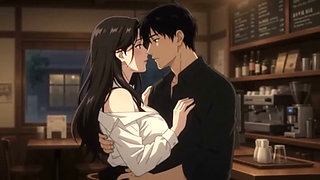 Cafe Girl Settles Her Bill the Intimate Way in back room