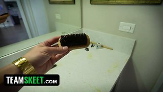 Stayhomepov - foxy petite xxx doll enjoys taking giant cocks and stuff them in her mouth - full scene