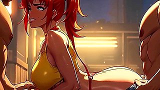 Spicy Toons: Misty In A Mosh Pit