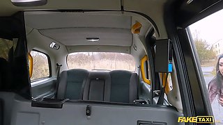 Faux cab milf with an crazy body is pounded hard a cruel by a taxi driver