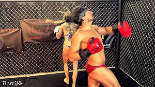 Boxing Match: Mars Solo & Sam Stout Go Glove to Glove in This Three Round Fight Between Long Time Rivals with Trash Talking, POV