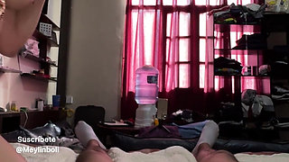 Cheating Wife Cheats on Her Rich Husband Who Sucks Cock and Rides His Best Friend