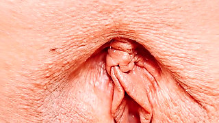 Look inside as she spreads cunt wide