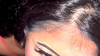 Young Mexican sucks my dick like a pro and swallow my cum