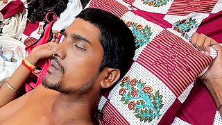 Lady Landlord When Came To Take Rent, And Did Not Get The Rent Then Lady Want Hardcore Sex Wtih Big Penis Boy