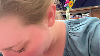 Slow and Sexy Blowjob From Wife