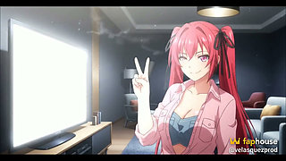 Red Skin Oni Girl Gets Completely Ruined. Hentai Animation (ai)